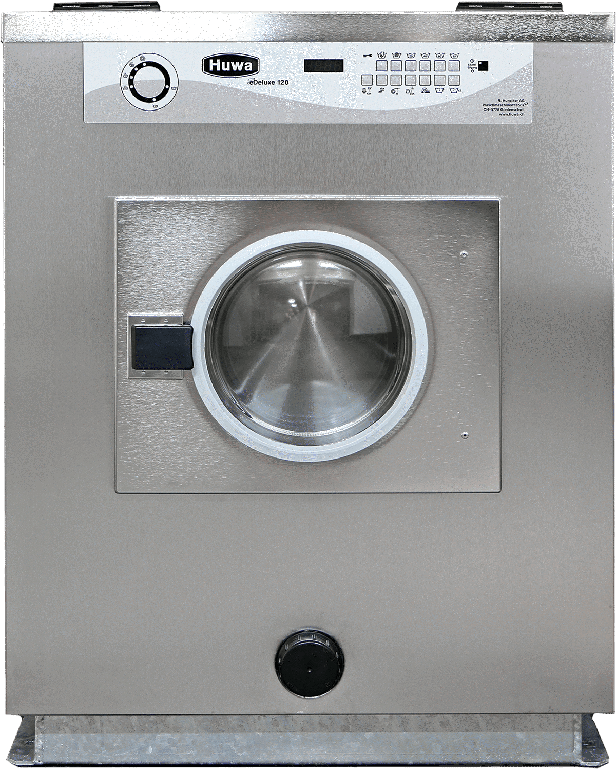 
                            Huwa                            Waschmaschine eDeluxe 120 Professional
                            chromstahl                            